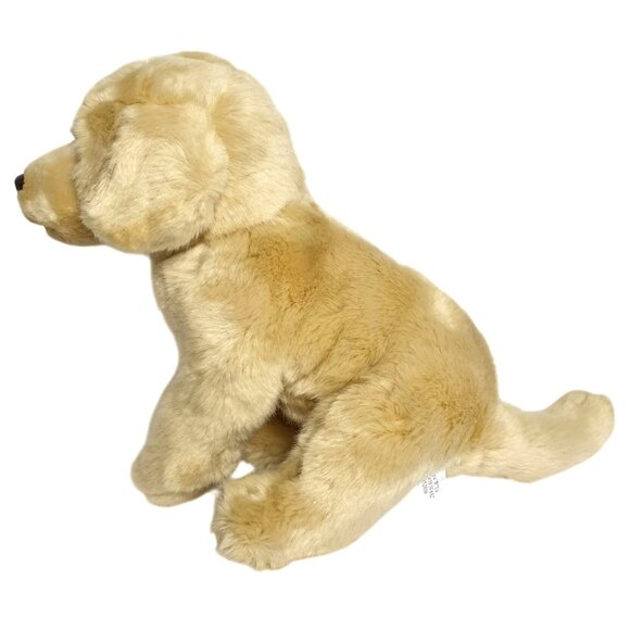 Toys R Us Golden Labrador 16" Yellow Retriever Plush Stuffed Dog Soft Toy 2015 - Picture 2 of 7